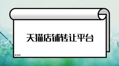 在天貓店鋪轉讓平臺進行交易要注意什么？